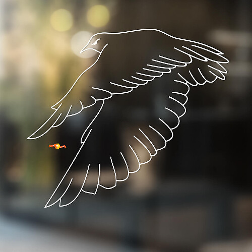 Falcon Bird Universal Vinyl Decal Sticker