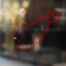 Falcon Bird Universal Vinyl Decal Sticker_2