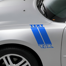 Custom Side Hash Vinyl Stripes Decal Kit for Dodge Durango_2