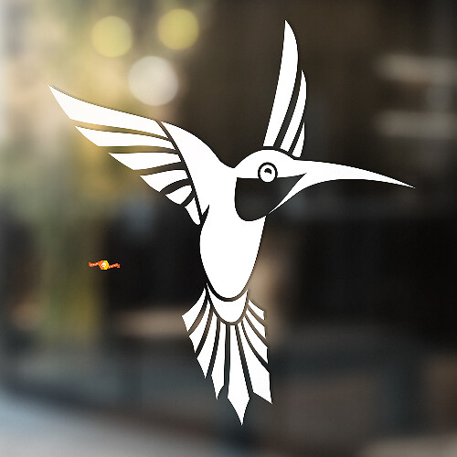 Hummingbird Universal Vinyl Decal Sticker