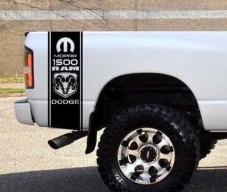 Dodge Ram side decal stickers truck bed side stripes graphics 25 styles