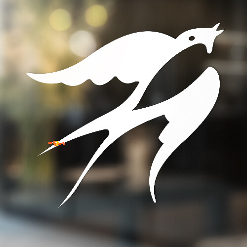 Flying Swift Universal Vinyl Decal Sticker