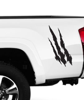 Claw Scratch Marks - vinyl sticker decal - Fits Toyota chevy Ford truck 