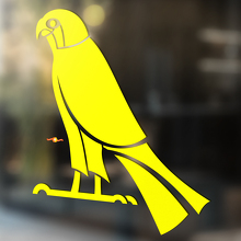 Parrot Tribal Style Universal Vinyl Decal Sticker_4