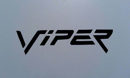 Viper Logo Vinyl Decal for Dodge Plymouth Cuda Challenger Demon