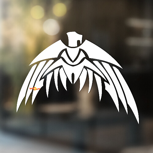Eagle Tribal Style Art Universal Vinyl Decal Sticker
