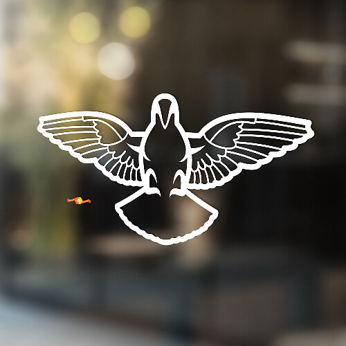 Hawk Universal Vinyl Decal Sticker