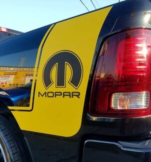 2 Truck vinyl decals racing stripes sticker Dodge Ram Mopar Hemi auto Graphics Now