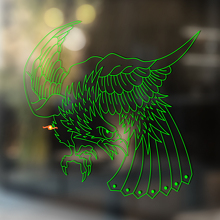 Attacking Eagle Universal Vinyl Decal Sticker_3