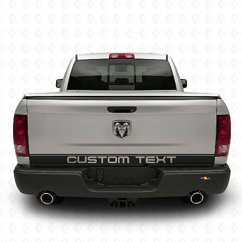 Custom Tailgate Stripe Vinyl Decal for Dodge Ram 1500 2009–2018