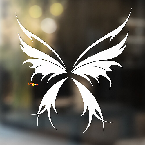 Fantasy Style Butterfly Universal Vinyl Decal Sticker_1
