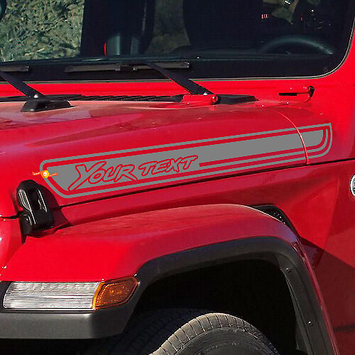 Hood Decal Stickers for Jeep Renegade Rubicon Sahara