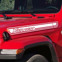 Hood Decal Stickers for Jeep Renegade Rubicon Sahara 2