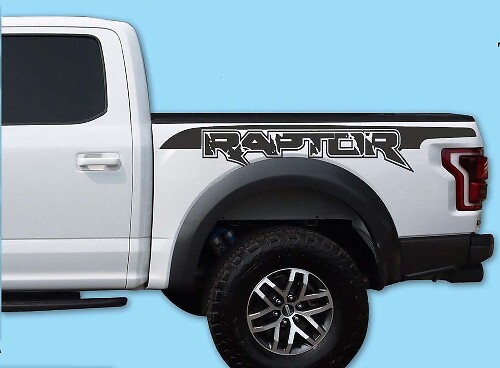 Raptor Rear Side Vinyl Decal for Musclecar Raptor 2017-2018