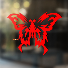 Butterfly with Sharp Lines Universal Vinyl Decal Sticker_2