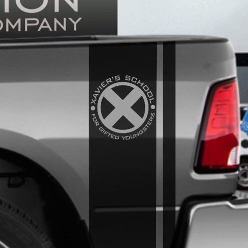 Vinyl Side Stripes X-Men Xavier School Logo for Dodge Ram