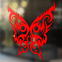 Fire Butterfly Universal Vinyl Decal Sticker_3