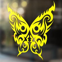 Fire Butterfly Universal Vinyl Decal Sticker_4