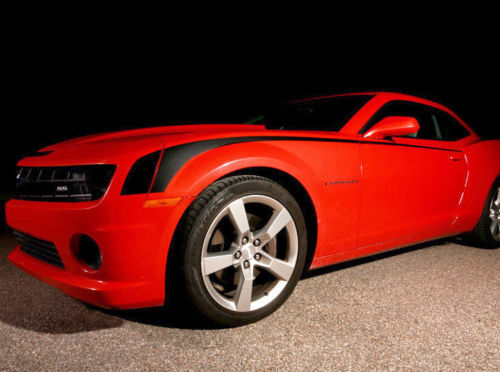 2010 2011 2012 Chevy Camaro Hockey Stick Side Stripes Stickers Decals Accent Graphic 2013