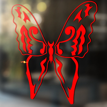 Butterfly Silhouette Tribal-style Universal Vinyl Decal Sticker_2