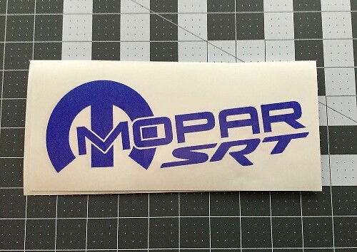 Racing Decal Vinyl Die Cut Sticker 8.5x3