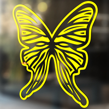 Butterfly Outline Silhouette Universal Vinyl Decal Sticker_4