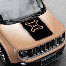 Hood Blackout Vinyl Sticker Decal 2 for Jeep Renegade_3