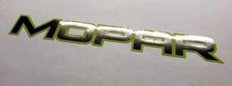 Autocollant de décalque Mopar Différentes couleurs SRT Hemi Ram SRT8 Chargeur Challenger Cuda