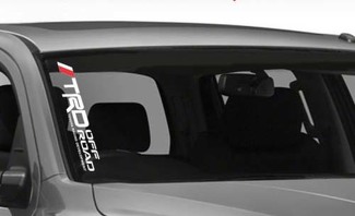 Toyota TRD Off Road Racing Tacoma Tundra Windshield Vinyl Decal Sticker Vertical