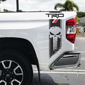 TRD Tundra Punisher Racing Decals Vinyl Sticker Decal Toyota sport off road 4 x 4