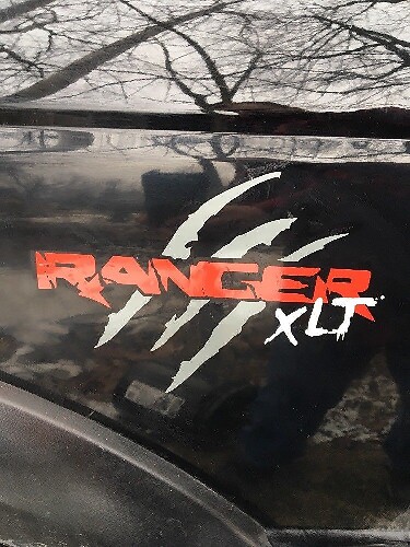 Scratches Sticker Decals Set Of Two for Ford Ranger XLT