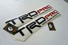TRD Pro Side Vinyl Decal Kit for Toyota Tacoma and Tundra_2