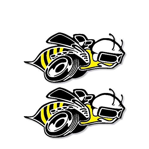 Super Bee Full-Color Vinyl Decals for Dodge 