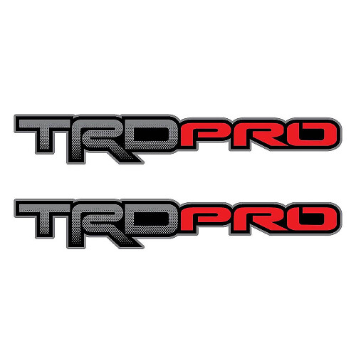 TRD Pro Style Universal Vinyl Decal Sticker for Toyota Tundra