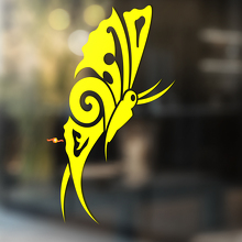 Tribal Butterfly Universal Vinyl Decal Sticker_4