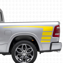 Strobe Stile Stripes Hood & Bedside Vinyl Decal Kit for Dodge Ram 1500_9