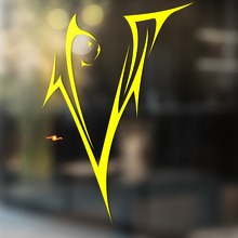 Trybal Style Cat Universal Vinyl Decal Sticker_4