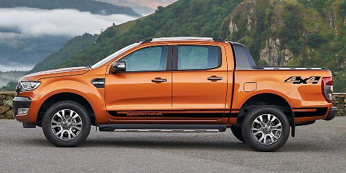 4x4 Side Vinyl Graphics Rally Kit for Ford Ranger Wildtrak