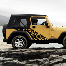 Custom Vinyl Wrap Kit Wrangler Torn for Jeep Wrangler TJ YJ 3