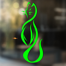 Smooth Lines Style Cat Universal Vinyl Decal Sticker_3