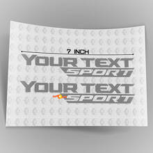 Sport Vinyl Stickers Decals for Jeep Wrangler Rubicon JL JLU 2