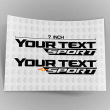 Sport Vinyl Stickers Decals for Jeep Wrangler Rubicon JL JLU 3