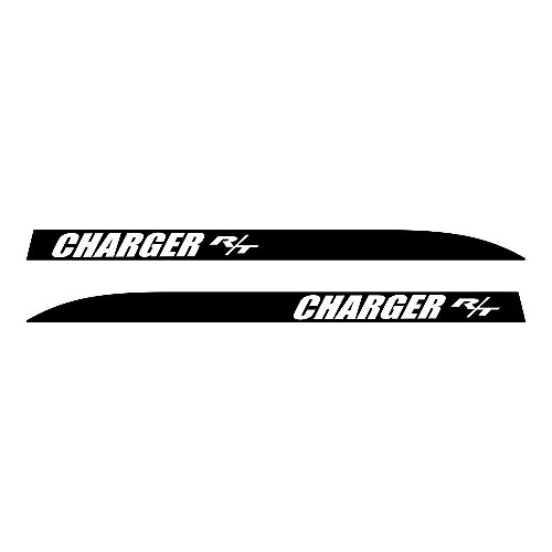 Rear Quarter R/T Stripe Vinyl Decal for Dodge Charger 2006-2010