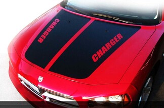 Dodge Script Charger Stripe Rocker Panel Side Band Decal Sticker