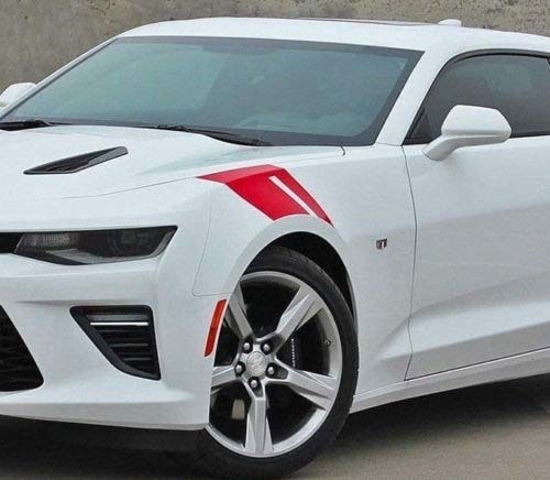 Hash Mark Fender Vinyl Decal Sticker for Chevrolet Camaro 2016-2018