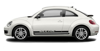 Volkswagen Beetle Rocker Panel Stripes Decals Vinyl Graphics 2012-2019