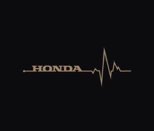 Honda heartbeat pulse Sticker Racing Civic Accord FK8 FK2 S2000 Turbo VTEC Pair
