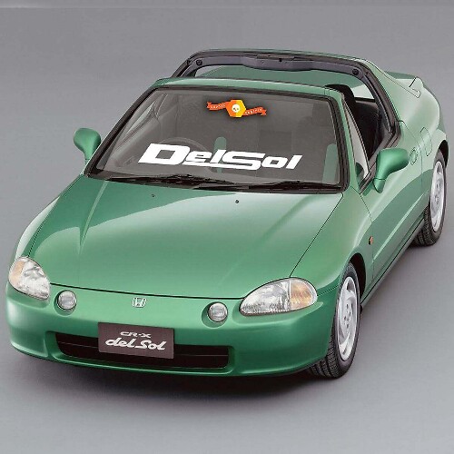 Del Sol Logo Windshield Banner Vinyl Decal for Honda Del Sol
