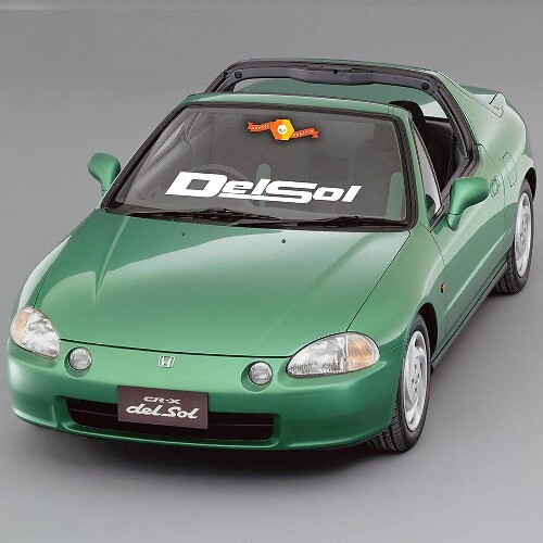 HONDA DEL SOL Logo Car Windshield Window Vinyl Decal Banner Sticker 5.5