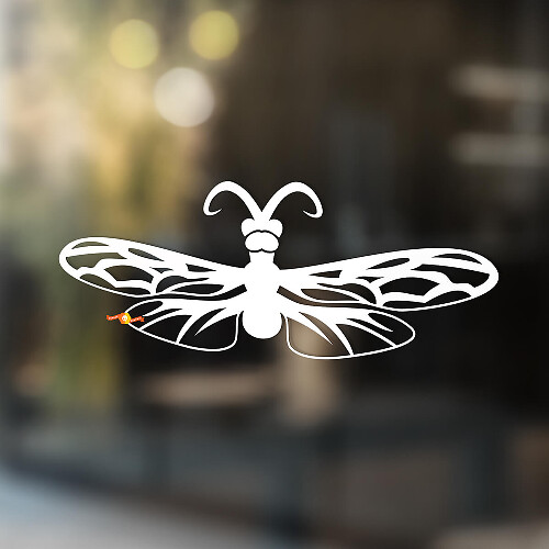 Dragonfly Universal Vinyl Decal Sticker
